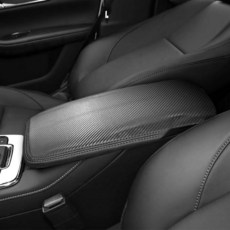 DEYTOP Mazda CX30 2020-2025용 센터 콘솔 커버 액세서리 자동차 팔걸이 커버 Mazda CX30 액세서리용 긁힘 방지 가죽 팔걸이 프로텍터 블랙 스티치가 있, DEYTOP Mazda CX30 2020-2025용 센