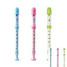 더아이 소프라노 리코더 G 저먼식 음악교구 저먼식리코더 악기리코더, 핑크