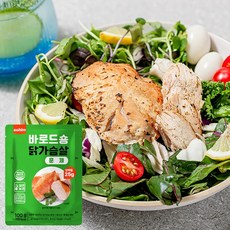 아침 바로드숑 데우지 않고 바로먹는 실온보관 이지컷 닭가슴살 훈제 11팩, 100g, 11개