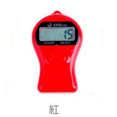 【傻瓜批發】(G17)章魚型電子計數器 手指計數器 念佛 五組記數區 計數鎖定 輕巧攜帶方便 排隊點人頭 念佛計數器, 1個, (G17)章魚型電子計數器-紅
