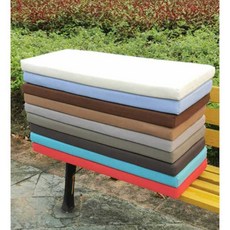 긴의자쿠션 의자 벤치 소파 스폰지 방수 두꺼운 쿠션 방석, 1개, 10. 라이트그린 60x30x5