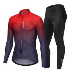 NUCKILY 男性專業自行車衣套裝 極速熱血