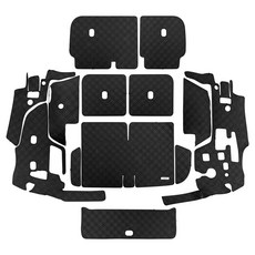 루젠 아이오닉 9 트렁크매트 차박 풀커버, 모던블랙, 아이오닉9 7인승(자동 폴딩)