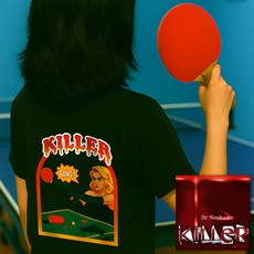 닥터노이바우어 - 드라이 라운드 티셔츠 DTRUS-25018 남녀공용 탁구 반팔티