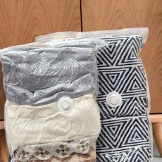 이불정리 ZF 압축 백 M 진공 옷정리 압축팩 압축커버