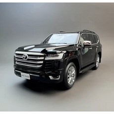 LCD 1/18 豐田 LAND CRUISER LC300 ZX 合金汽車模型 黑色, 1個