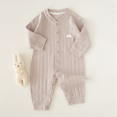 에뜨람 KC인증 순면 아기 실내 우주복 긴팔 내의 신생아 바디수트 내복 잠옷 배앓이방지 봄 여름 가을 겨울 바디슈트 출선준비물 백일