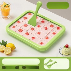 도랑가게 철판아이스크림판 아이스크림만들기, 316 스테인리스 스틸 [키위그린], 기본 색상