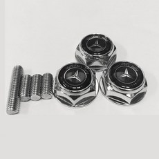 코마 벤츠 번호판볼트 고정볼트 3개 1세트, (01)벤츠번호판볼트3개1세트, 1개