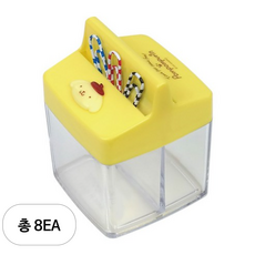 바이하츠 사각 자석 크립통, 폼폼푸린, 8개