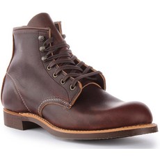 Red Wing Heritage 남성용 Blacksmith Vibram 부츠 블랙 프라리