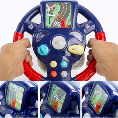 5세 유아 방향능력 조작능력발달 클락션기능 운전대 놀잇감 4살장난감 5살