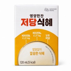 영양한잔 밥알없는 저당식혜 건강 전통 음료, 24개, 120ml