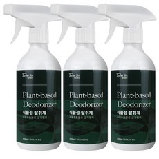 새집증후군 제거 100% 식물추출물 세이퍼진 식물성 탈취제, 3개, 500ml