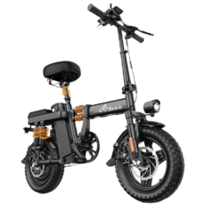 Bacicle 전기자전거 자토바이 접이식 전동 바이크 48V 고출력 모터 경량 배달, 15. 프리미엄/30Ah/100km 고탄소강, 알루미늄 합금