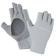 MONTBELL 몽벨 오픈팜 핑거리스 글로브 LIGHT GRAY JBEISUGZ061, FREE, 00S