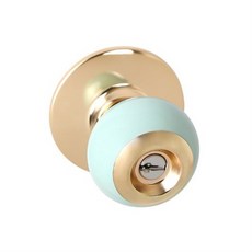 S6500 그린 열쇠형 원통형 방문손잡이, 1세트