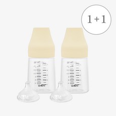 스펙트라 올셋 PP 젖병 160ml( S젖꼭지구성) 2개, 화이트 2개, 160ml