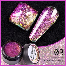 젤네일 메탈릭 페인팅젤 5ml 골드 실버 글리터 UV LED