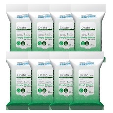 닥터아토 심플리 브리드 콧물전용티슈 휴대형 60평량, 60g, 20개입, 8개