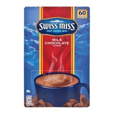 SWISS MISS 好市多熱可可粉, 0mg, 60個, 28g, 1個, 60入
