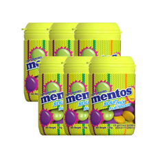 멘토스 사워믹스 바틀, 120g, 6개