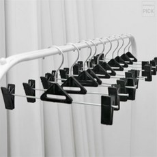 슈퍼피그디자인 바지걸이 10개입 바지옷걸이
