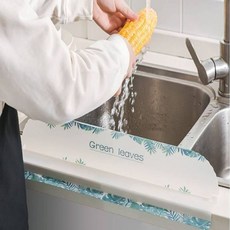 씽크대 설겆이 물튀김방지 가림막 펜스 물막이 파티션 min+2703MY