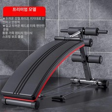 윗몸일으키기기구 홈트 기구 헬스장 시트업 벤치 저항운동 싯업보드 뱃살빼기, 존경형 끈+보조기구 포함 운동가죽.