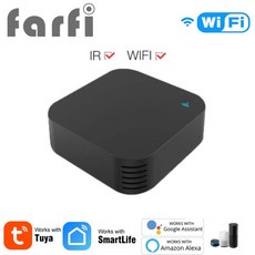 쿠쿠스토어 Farfi 스마트 Wifi IR 원격 컨트롤러 Alexa Google 홈 TV DVD AUD AC 적외선 Smartlife APP 제, 05 5 pcs, 01 CHINA