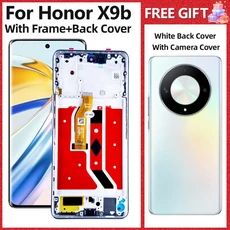 휴대폰수리 HONOR X9B NX1 LCD 디스플레이용 6색상8 인치 스크린 어셈블리 프레임 디지털 교체, 09 WHITE KIT