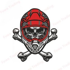 자동차 오토바이 헬멧 노트북 트렁크 바디 창 서핑 보드 방수 비닐 데칼 만화 스티커 해골, 1개, 12. M