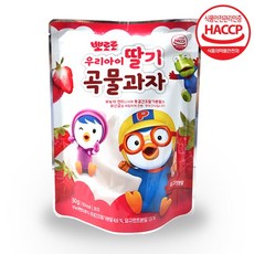 뽀로로 우리아이 딸기 곡물과자, 1개, 딸기맛
