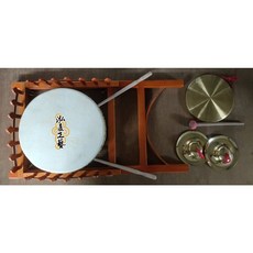 泓展工藝 三通鼓套組 陣頭鼓 轎前鼓 鑼鈸, 1個, 1尺鼓架, N/A