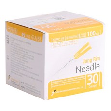 정림 일회용 주사침 전규격 병원용 바늘 니들(1box/100ea), 1박스