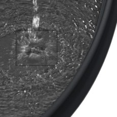 데이슬롯 T자형 실리콘 워터펜스 물막이 10cm 방수차단바 블랙 방수바