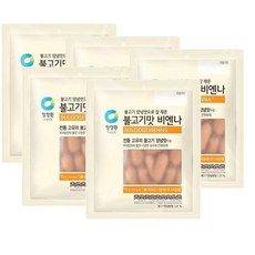 청정원 불고기맛 비엔나, 5개, 110g