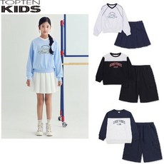 매장정품 탑텐키즈 25년 SS 쿨에어 코튼 남아)여아)상하세트 MKF2IP1201MKF2IP2201 112511