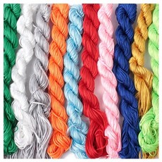 매듭실(1mm)-파랑, 단품