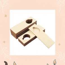 방문용 도어사인 우드 인테리어 안내판 문고리간판 나무 사무실, 상세페이지 참조