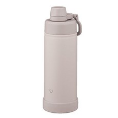 Zojirushi 물통 0.6L 【빠른 수분 보충】 식기세척기 사용 가능 시ーム리스 센 세탁 점수는 3점뿐이다 핸들 포함 보냉 쿨 보틀 미스티 그레이 SD‑KA60‑HM
