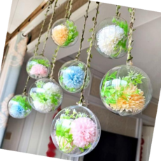 원형 투명공 플라스틱 투명캡슐 아크릴볼 반구 16cm 1P, 본상품