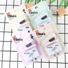 DFMEI 可愛卡通小學生訂書器裝訂機小號套裝兒童學習書訂文具迷你訂書機, DSJ5001:如圖, 1個, 1L
