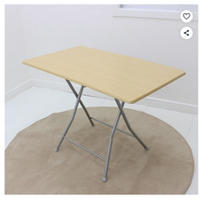 오에이데스크 사각테이블 특대, 우드색