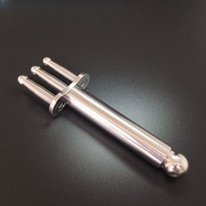 마사지스틱 마그네틱 괄사 막대 다용도 미용 안마 용품 지압 얼굴 도구 등 종아리 어깨 둥근 머리 삼지창 1개, 둥근 머리 삼지창 × 1개