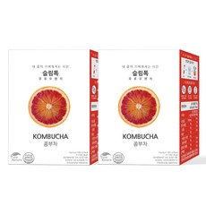 퓨어리턴 슬림톡 콤부차 모로오렌지 15포 유산균 사과초모식초, 5g, 15개입, 2개, 5g