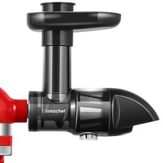 모든 주방 보조 스탠드 믹서용 Masticating Juicer 부착물 청소하기 쉬운 느린 주스 부품 과일 및 채소용 콜드 프레스 액세서리 기계 미포함 블랙, 모든 주방 보조 스탠드 믹서용 Masticating J