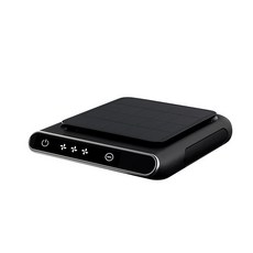 QEQX 蓮花G1車載空氣淨化器 太陽能負氧離子香薰汽車除異味殺菌甲醛, 1個, Q5太陽能車載淨化器顯示屏*黑色