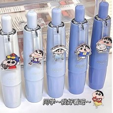 蠟筆小新系列 蠟筆小新按動修正帶初中生專用涂改帶ins高顏值便攜改正帶DIY款, 粉系（送隨機貼片+膠水）,巡航2個裝, 1個