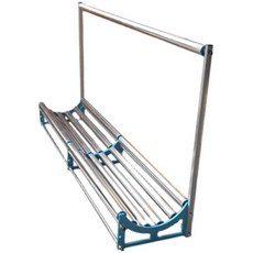 원단 롤러 의류 받침대 롤링기 풀링기 필름 거치대, 1개, 길이1.8m 폭40cm (천걸이 포함)